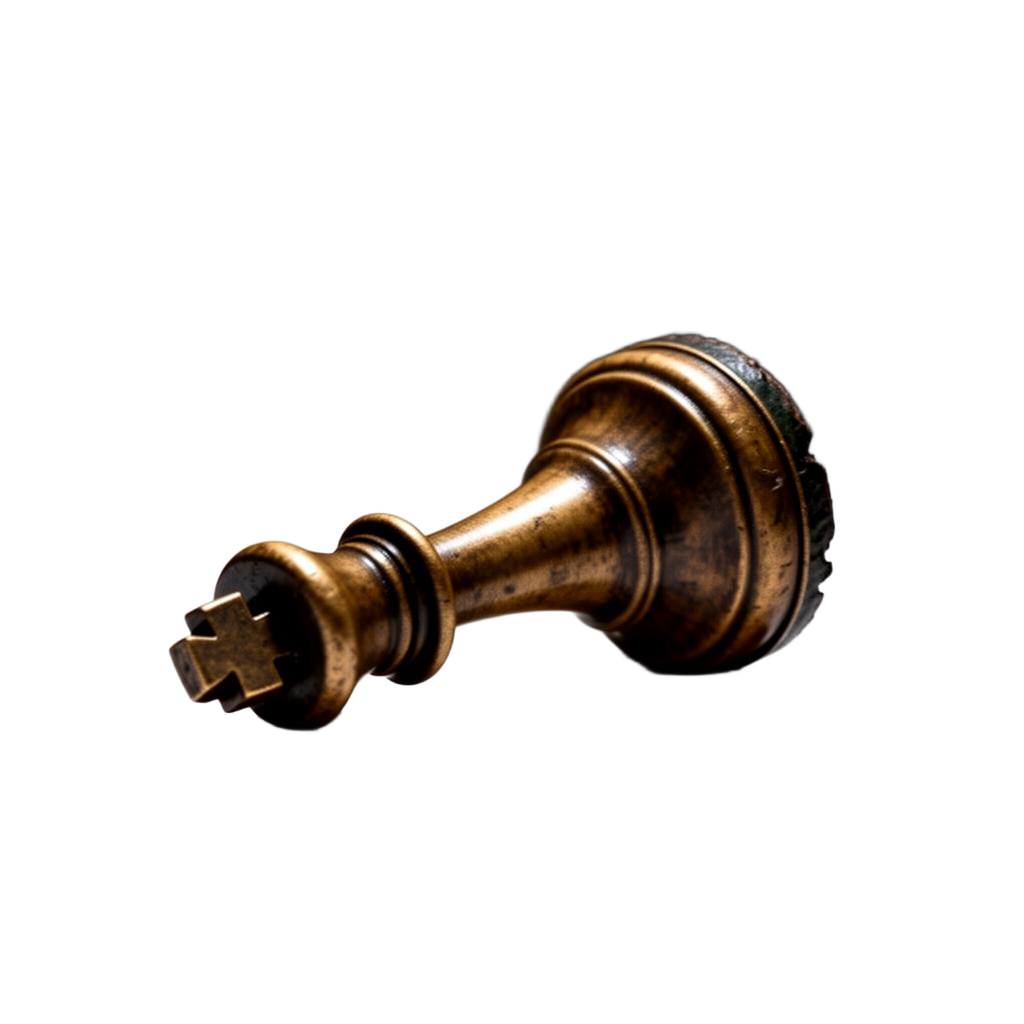 Rei solitário caído